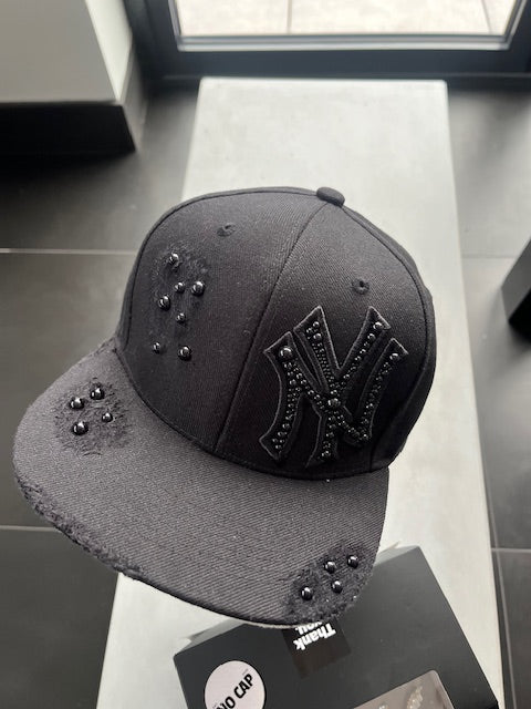 Black angel wings New York Yankees snapback