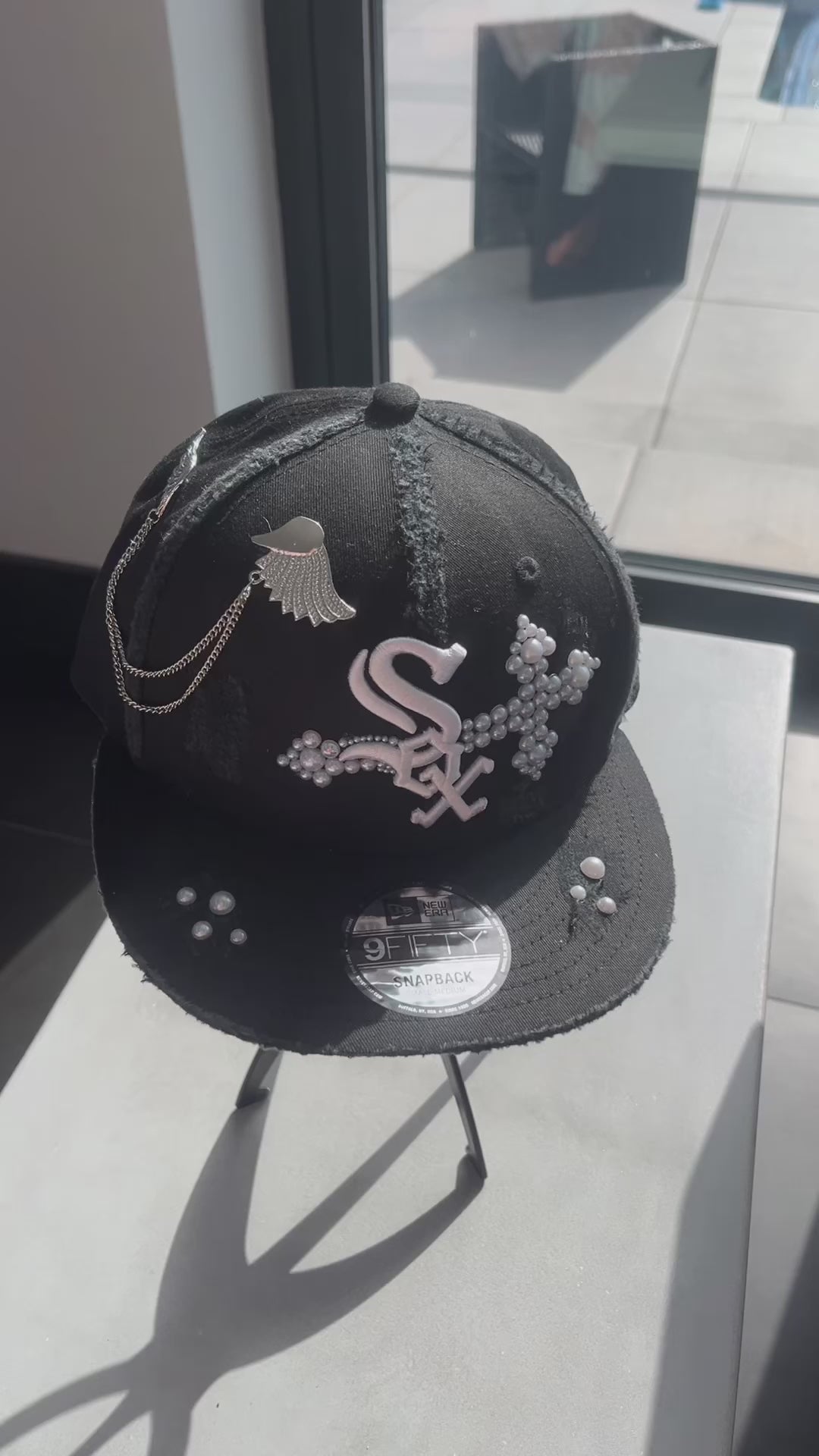 Black Chicago White Sox reworked 9Fifty snapback