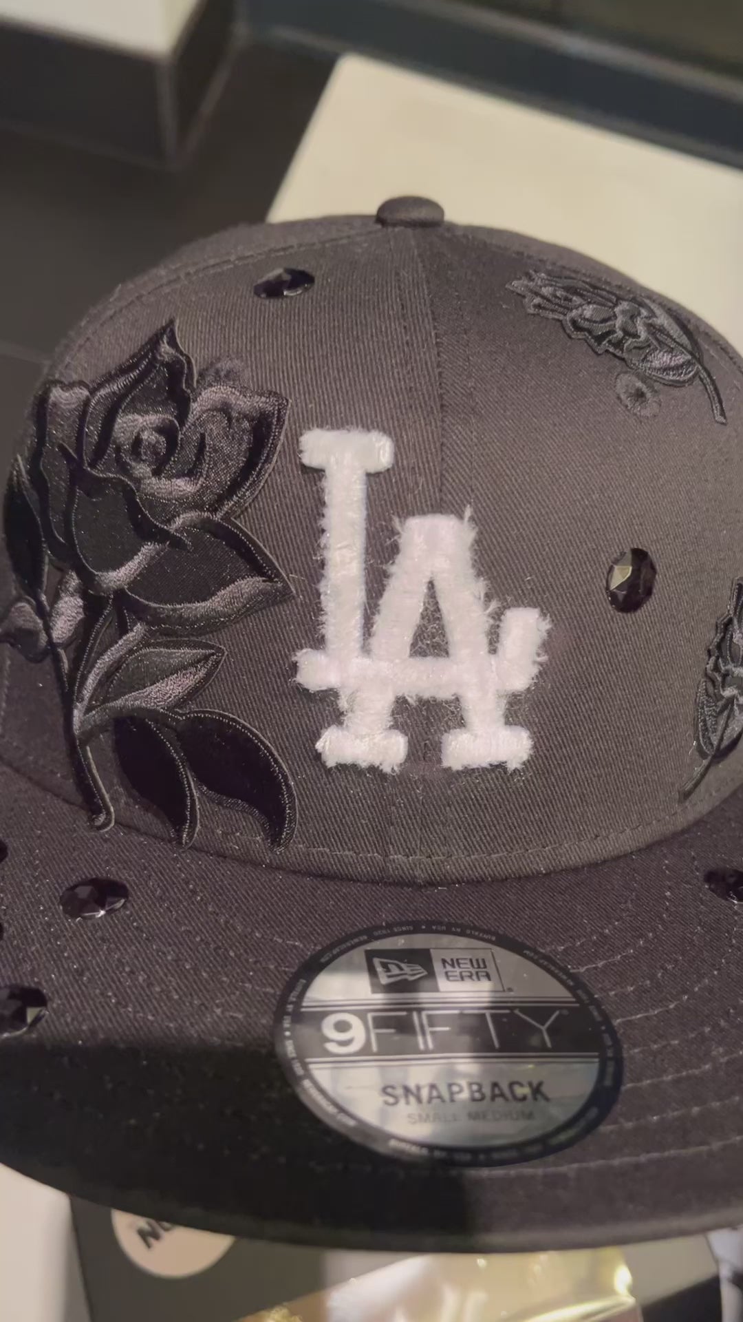 Black Rose LA Dodgers MLB 9Fifty snapback
